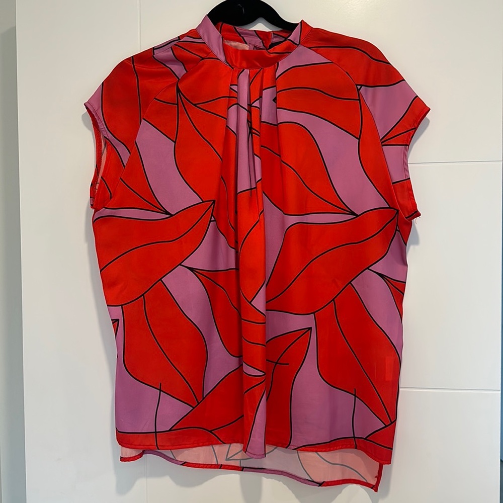 Gorgeous Color block Blouse by Chepe Italy
